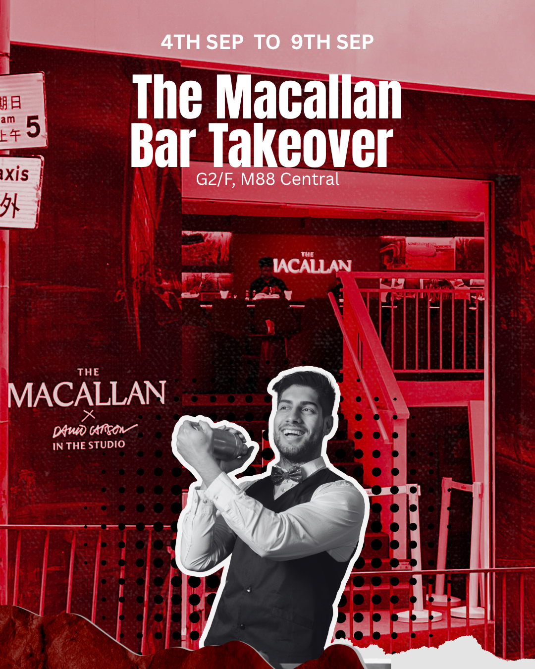 The Macallan Bar Takeover Cover
