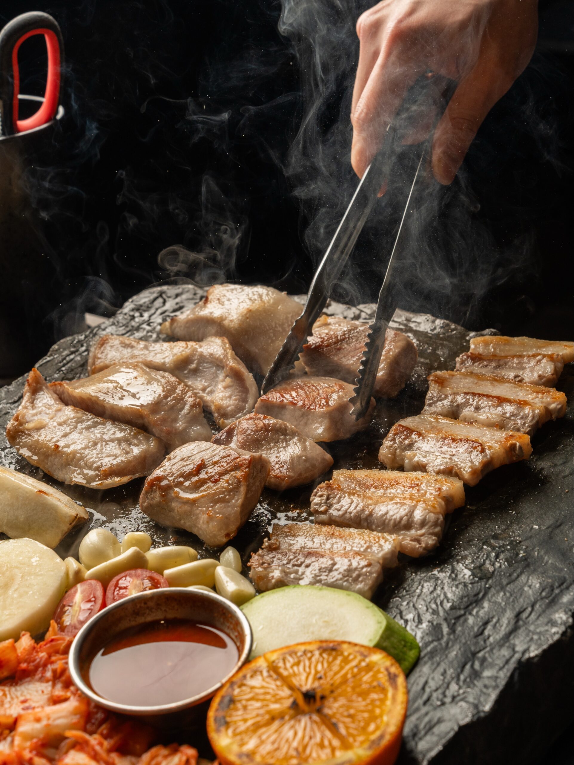 Jeju Black Volcanic Stone Grilled Pork